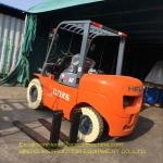 5 Ton Powered Pallet Truck / Diesel Logistic Forklift Truck 3m Lifting Height