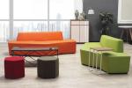 modern club lobby group sofa furniture