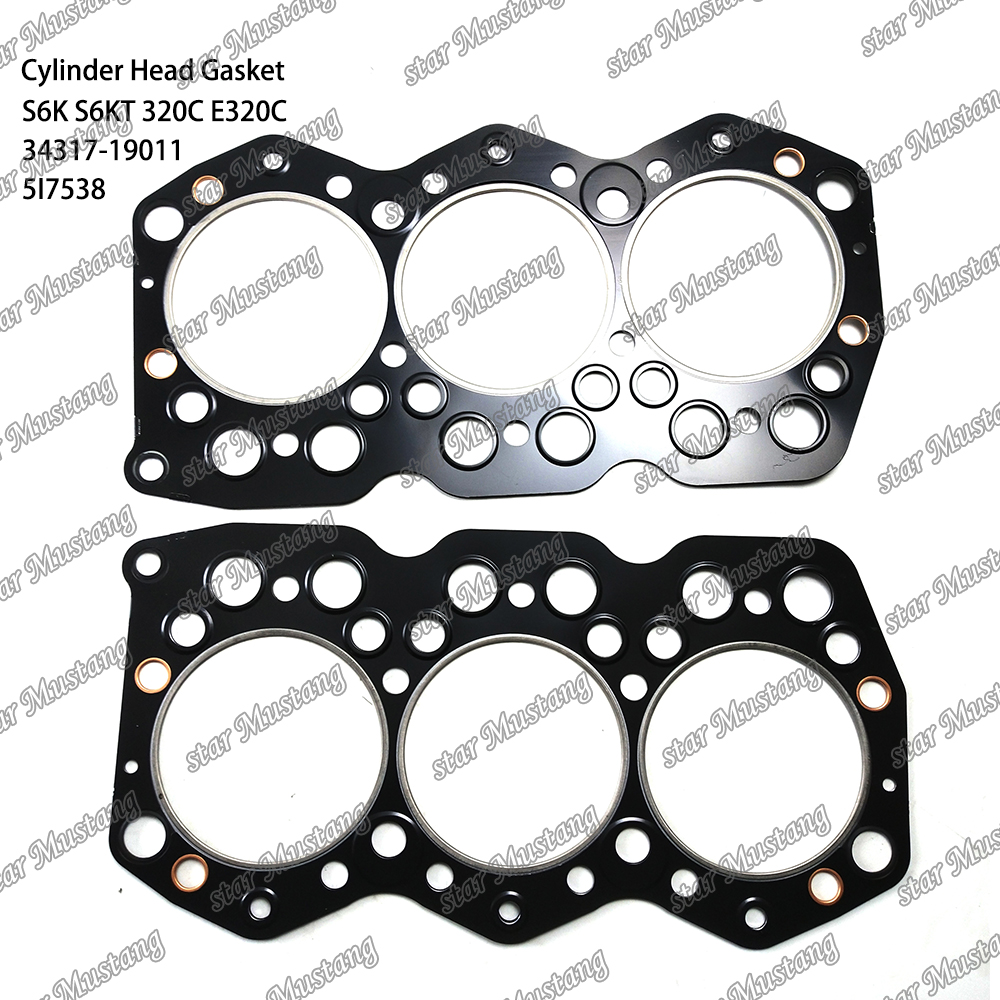 Cylinder head gasket S6K S6KT 320C E320C 34317-19011 5I7538 For Caterpillar Engine Spare Parts