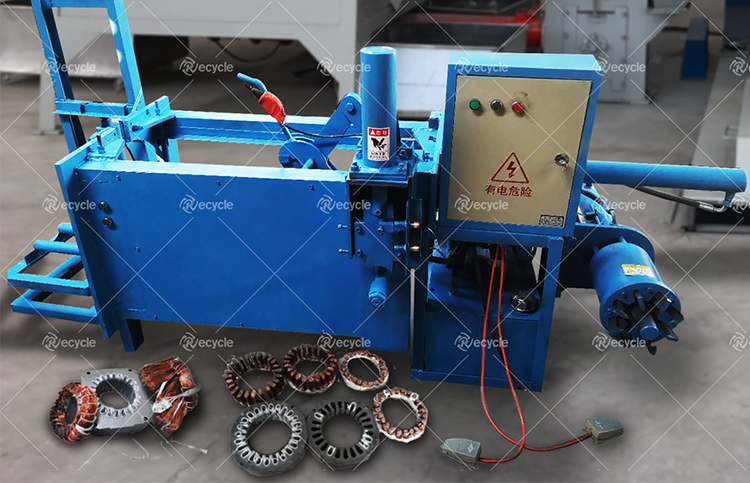 Electric Stator Copper Extractor Machine 4kw For Scrap Copper Recycling