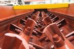 110kw SJ Series Double Shaft Mixer For Clay Brick Mixing Raw Materials