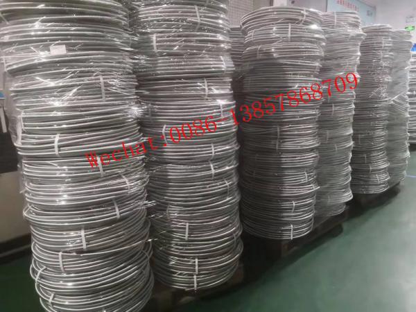 Corrugated Flexible Metal Hoses/Pipe With Fittings Stainless 304 Steel