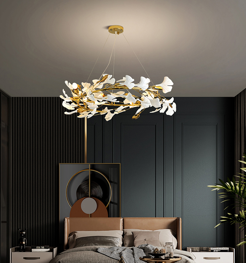 Creative Led Chandelier For Living Room Luxury Staircase Lamp nordic tree chandelier(WH-MI-324)