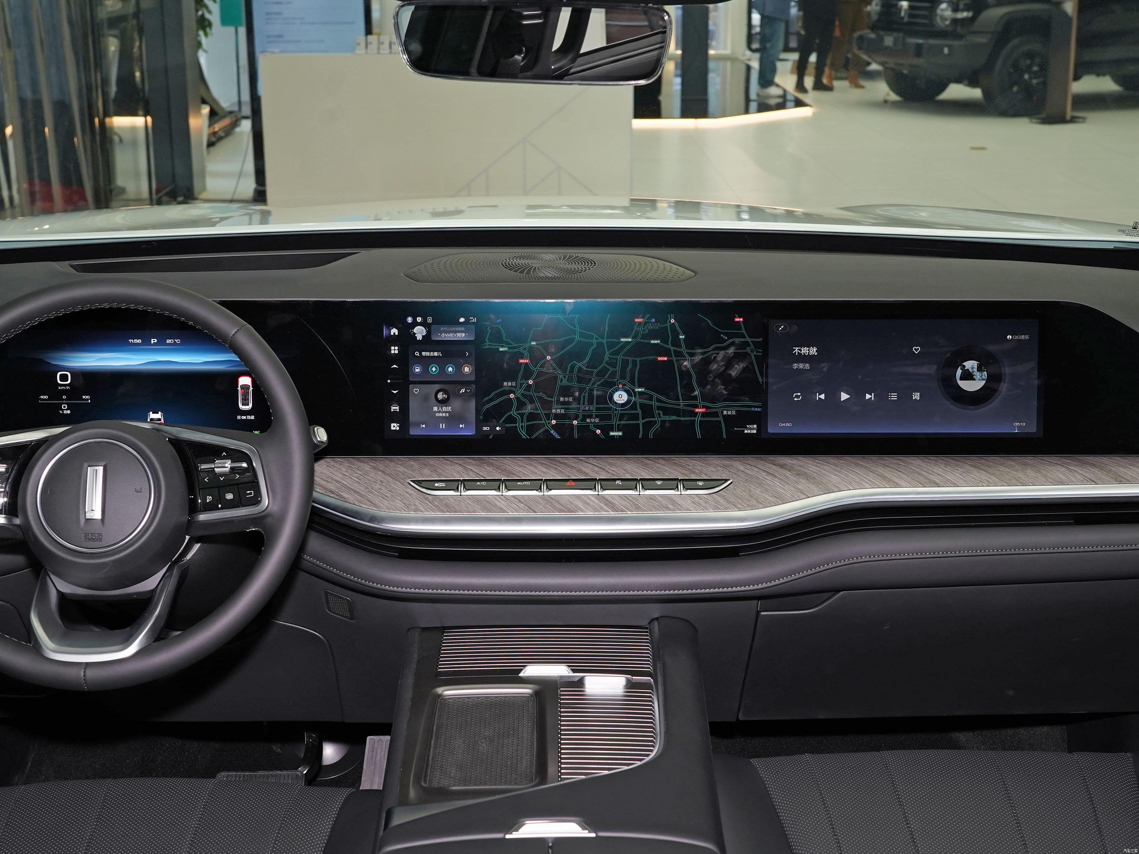 2023 Blue Mountain DHT-PHEV 2wd Long Endurance Version Large SUV PHEV 1.5T Energy Vehicle EV Cars with R20 Tires and 6 Seats