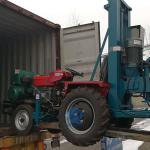 lowest price trailer type core drilling rig AKL-120T water well drilling machine