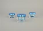 Colorful Empty Plastic Cosmetic Packaging Cream Jar Acrylic Cream Jar