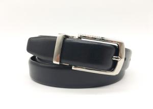 Quality Men / Women Smooth Leather Dress Belt Zinc Alloy Pin Buckle 1-1/8”( 28mm ) Wide Strap wholesale