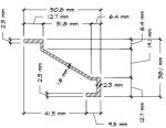 OEM C38500 Copper Extrusion Profile For Door Window Frame