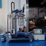 Lab High Shear Emulsifier Pharmaceutical Liquid Cosmetic Blender Mixer