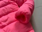 Pink Girl's Padded Coats Children's Winter Clothes 100% Polyester