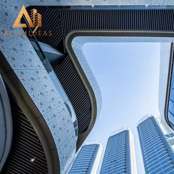 Custom Wholesale Aluminum Laser Cut Facade Panel For Building