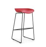 Fixed Bistro Bar Table And Chairs Backless Counter Stools OEM