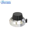 46mm Aluminum Turns Counting Dial Potentiometer Knob For 6.4mm Shaft H-46-6A