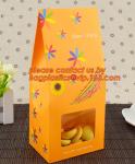 Food Paper Bags Direct Supplier for Bakery with Clear Window, Grease-proof