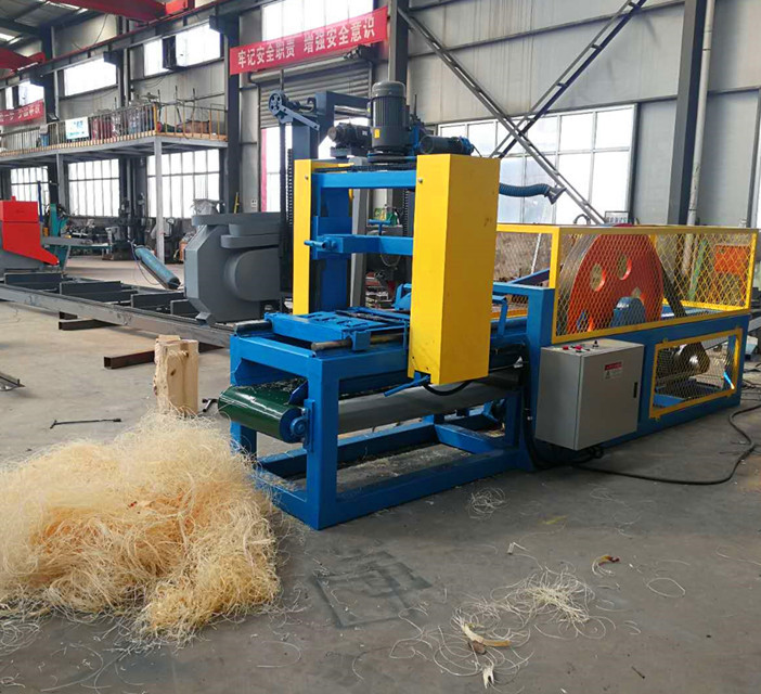 Wood Rope Making machine for wood wool fire rope, Wood Wool Machine for sound insulation board