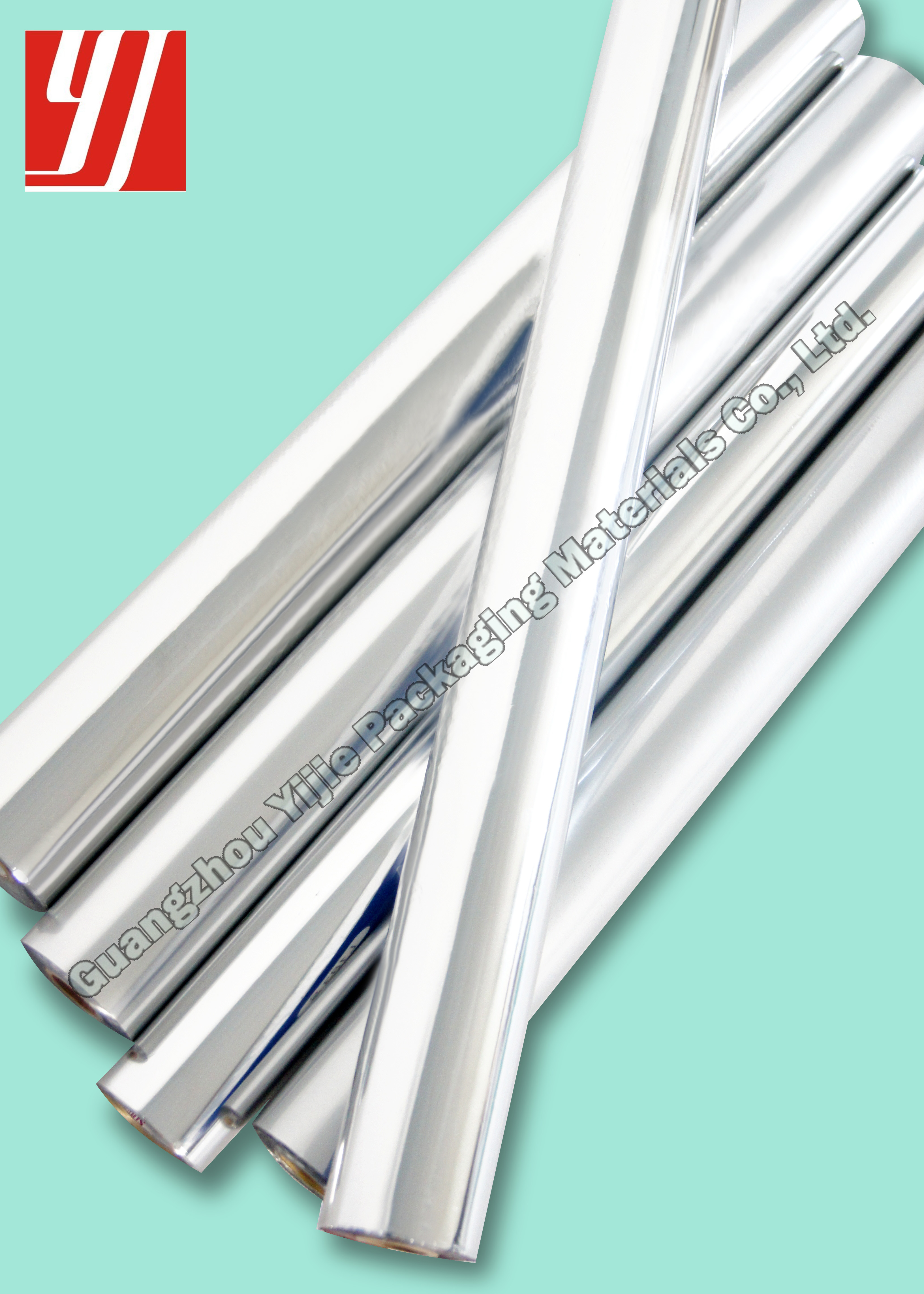 OEM Silver Hot Stamping Foil For Security Paper Cardboard PET PVC Leather