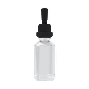 Quality 5ml Clear Aluminum Dropper Bottle Round Shaped wholesale