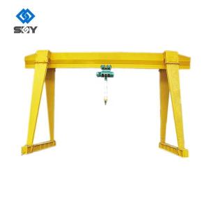 Quality Industrial EOT Single Girder Gantry Crane Trolley 3 Ton 6 Ton 3 Phase 380VAC wholesale