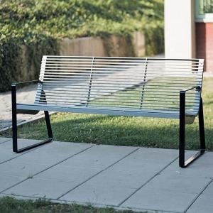 Quality Modern Street Furnitures EN840 1520mm Patio Garden Bench wholesale