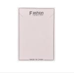 Custom Hot Stamping Logo Printed Necklace Earring Display Card with Hanging