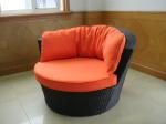 3pcs poly rattan pool furniture