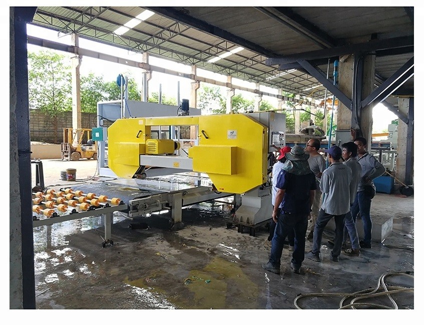 Stone Slab Band Saw Splitting Machine