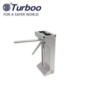 Quality Motorized Compact Tripod Turnstile Gate Stainless Steel RS485 Security Access Controller wholesale