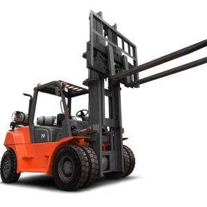Quality FG70 15500 LBS 7 Tons Capacity LPG Forklift With Cushion Tires wholesale
