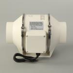 White 250mm 10 Inch Inline Duct Centrifugal Fan for Greenhouse Customized