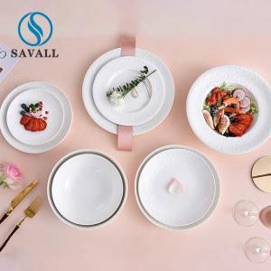 Quality High Gloss Glaze A Grade Contemporary Dinnerware Sets For Coffee Shops wholesale