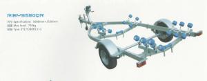 Quality TR0241 Galvanized Boat Trailer Heavy Duty Boat Trailer RIB580 wholesale
