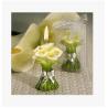 Buy cheap New creative promotion gift product wedding gift party festival lily candle from wholesalers