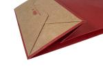 15*8*21cm 250gsm CMYK Kraft Paper Shopping Bag Twisted Handles​