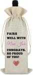 Wedding Wine Bag, Gift For Wedding Planning, Wedding Officiant, Wedding Host,