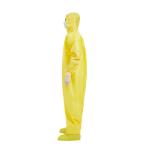 Yellow Disposable Protective Coverall With Shoe Cover S-3XL 20-60gsm