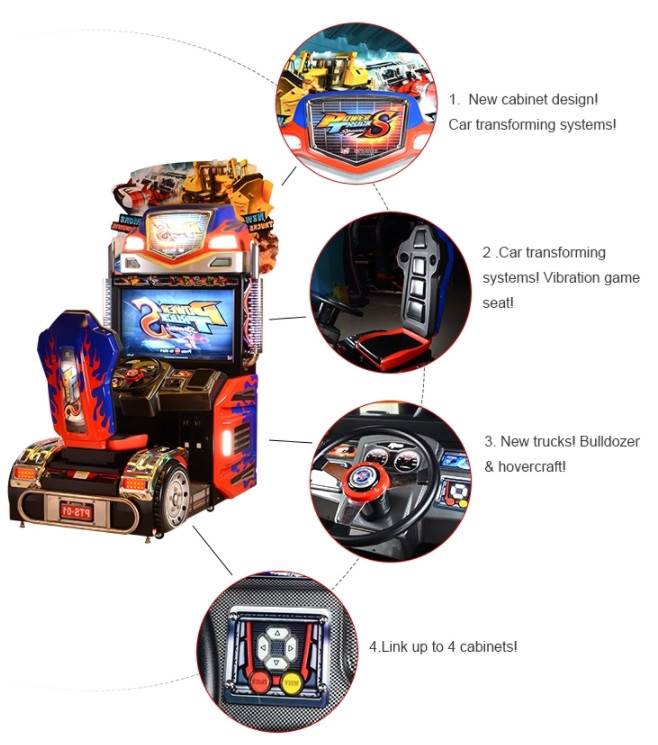 Hotel Video Arcade Game Car Driving Virtual Racing Simulator