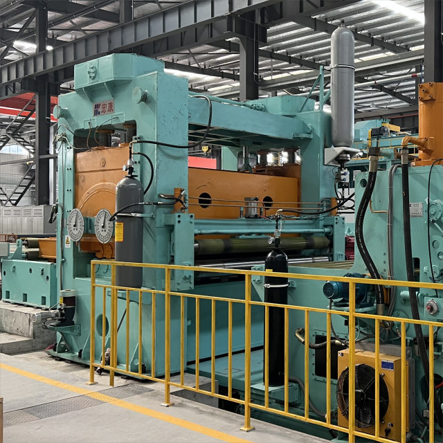 Video Outgoing-Inspection Provided Uncoiling Leveling Shearing and Stacking Line