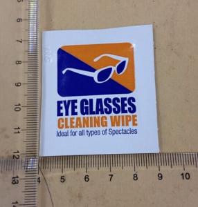 Quality Disposable single packed customized eyeglasses cleaning wet wipes wholesale