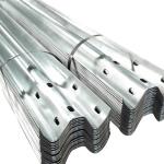 Roadway Safety Hot Galvanized Steel Guardrail for Highway Traffic Barrier 2 Wave
