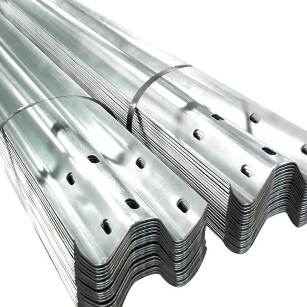 Roadway Safety Hot Galvanized Steel Guardrail for Highway Traffic Barrier 2 Wave