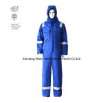 Winter Arc Proof Flame Retardant Coveralls With Hoodie / FR Warm Cotton Padded