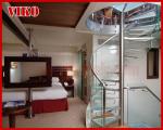 Spiral Staircase VH23S Tread Tempered glass 304 Stainless Steel Stainless Steel