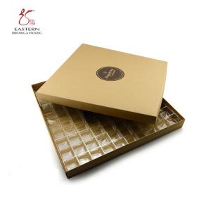 Quality 25cm Length Paper Chocolate Boxes With Inserts wholesale