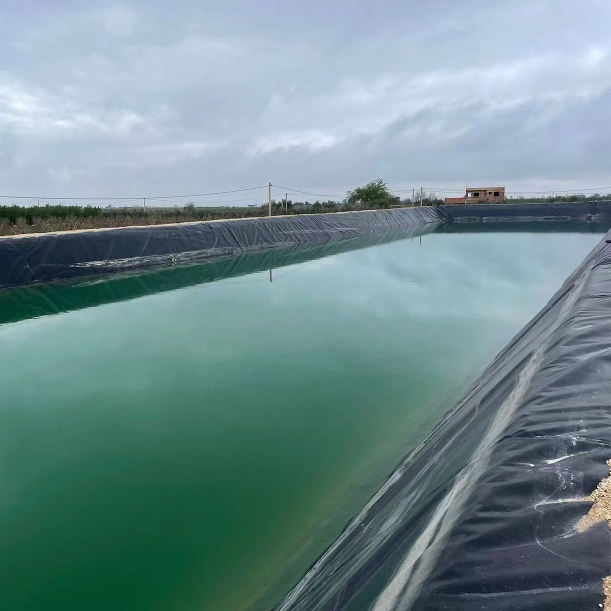 0.2 2mm HDPE Geomembrane Pond Liners The Perfect Solution for Outdoor Aquaculture Needs
