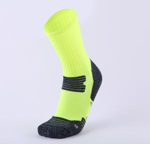 Quality Cotton Custom Sports Socks / Elastic And Breathable Running Socks / Colorful Mens Socks wholesale