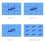 High Definition LCD Video Wall Display , Indoor Narrow Bezel Seamless LCD Wall