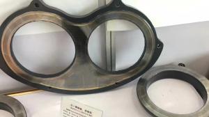Quality 200mm Zoomlion Concrete Pump Parts SCWHING SPL2000 Glass wear Plates wholesale