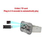 FM Radio Iron Power Amplifier Board Bluetooth 5.0 Music