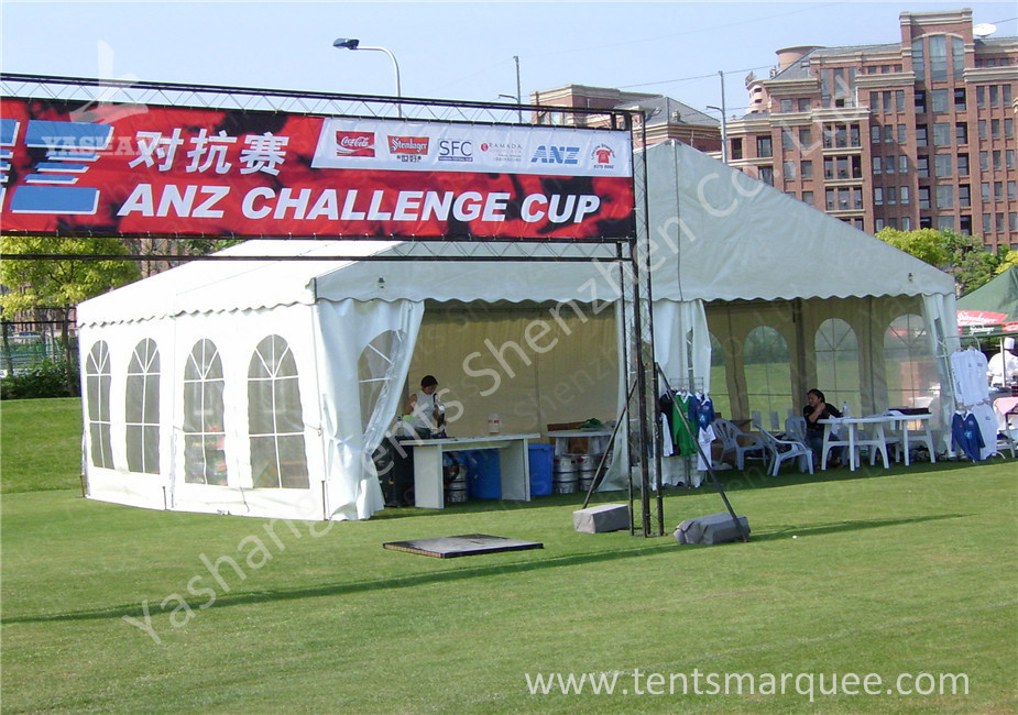 Custom UV Resistant High Peak Tents 5x5 Canopy Tent , Wind 0.3kN/M2