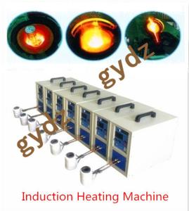 15KW Portable High Frequency Compact Induction Heater 30~100KHZ   melting gold